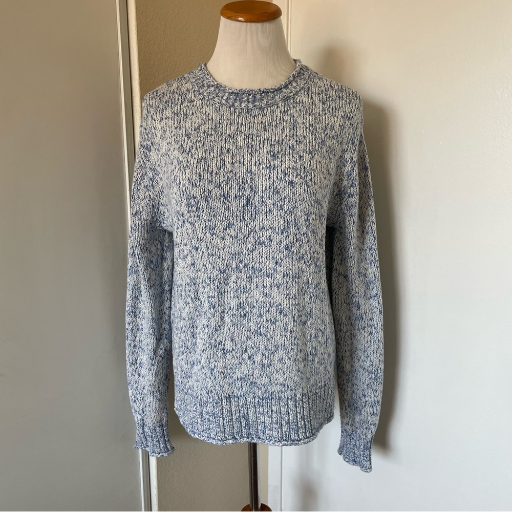Ann Taylor Factory Knitted Blue Sweater